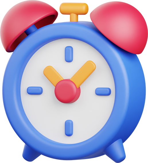 Clock 3D Icon